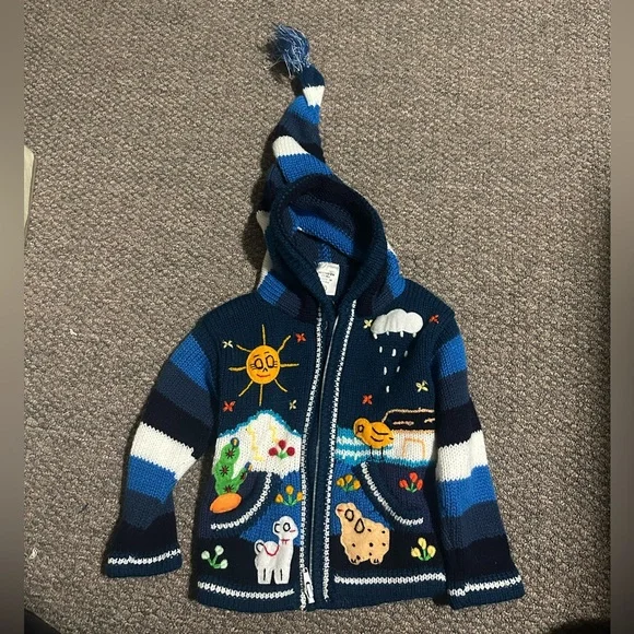 Peruvian wool sweater - Picture 1 of 3